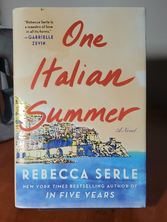 Other - One Italian Summer by Rebecca Serle - Beige, Red & Blue Cover